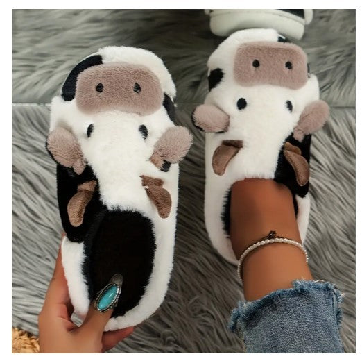 Cow Slippers