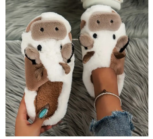 Cow Slippers