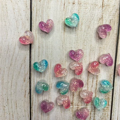 Glitter Hearts