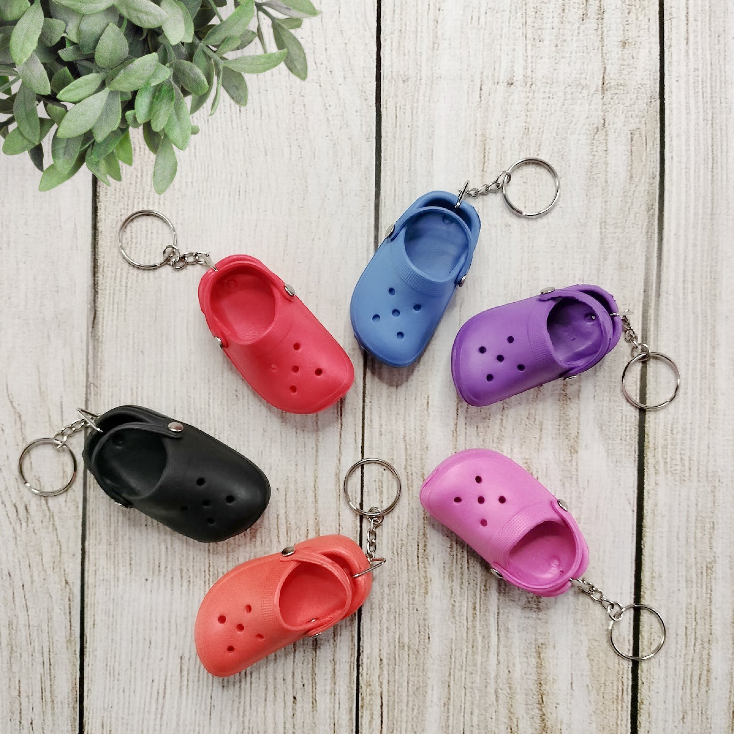 Mini Croc Keychains