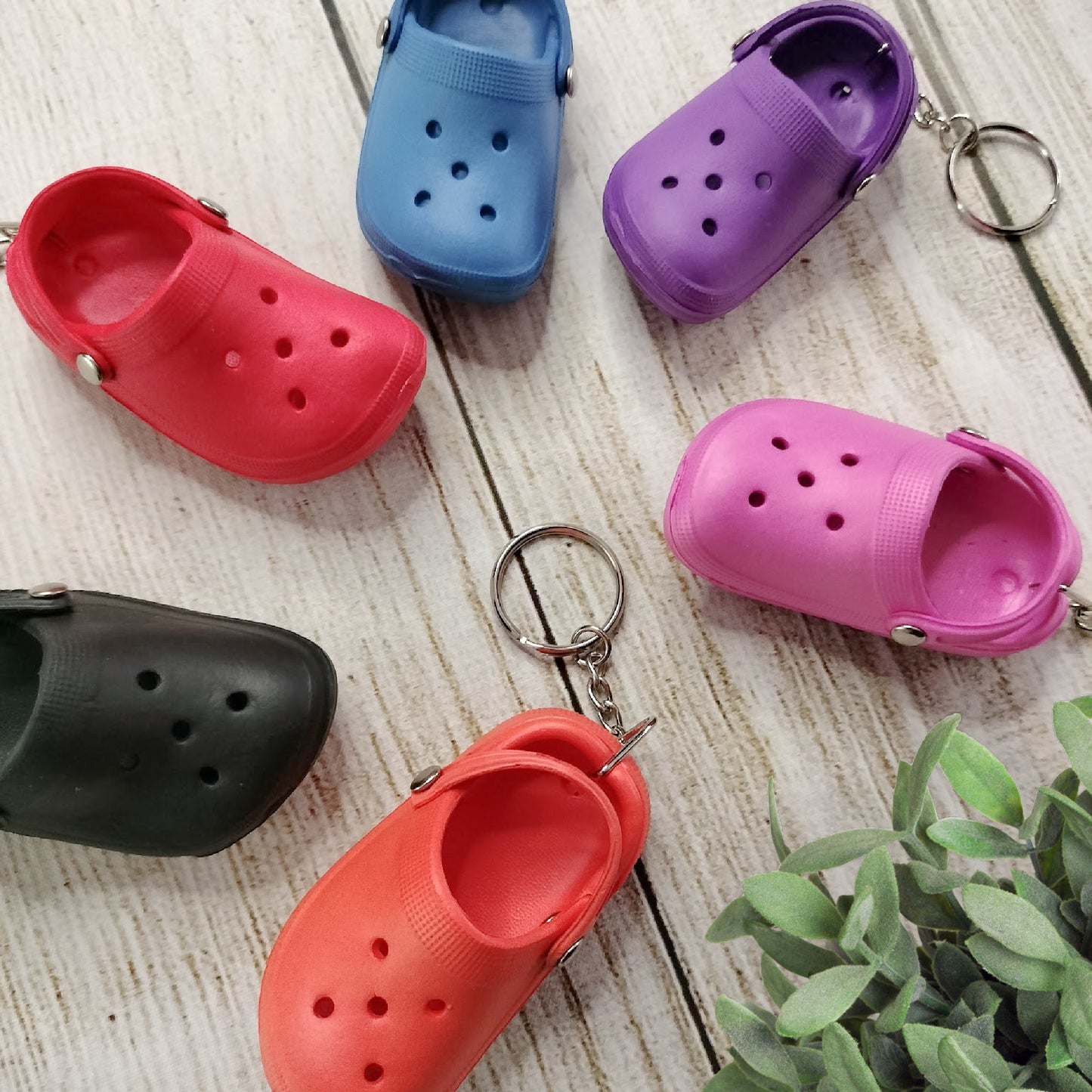 Mini Croc Keychains