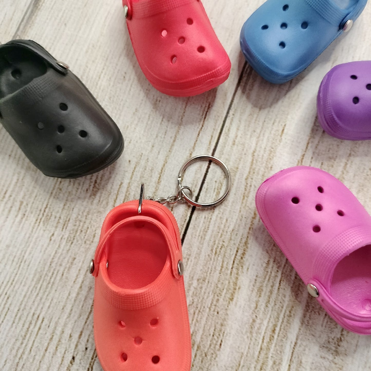 Mini Croc Keychains